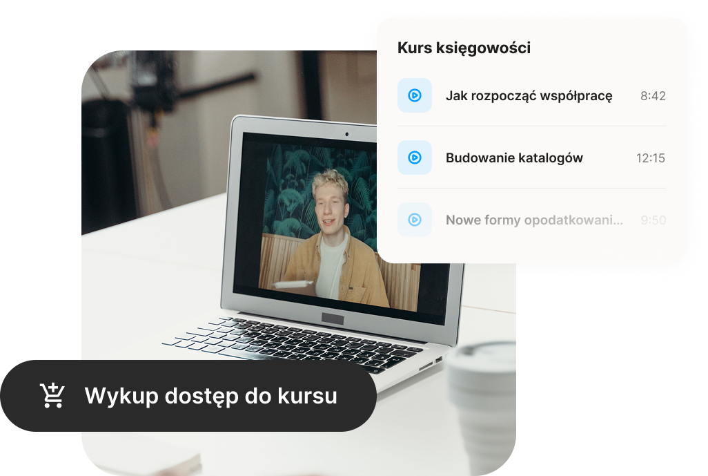 Sprzedaż kursu online w panelu WebWave