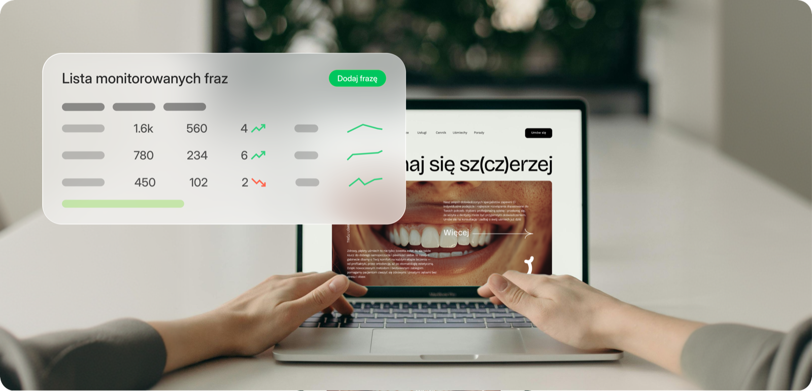 Monitoring fraz w panelu WebWave